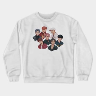 BTS all members Crewneck Sweatshirt